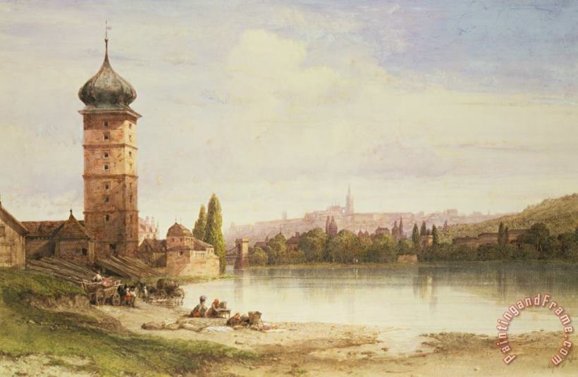 William Wyld Prague Czechoslovakia Art Painting