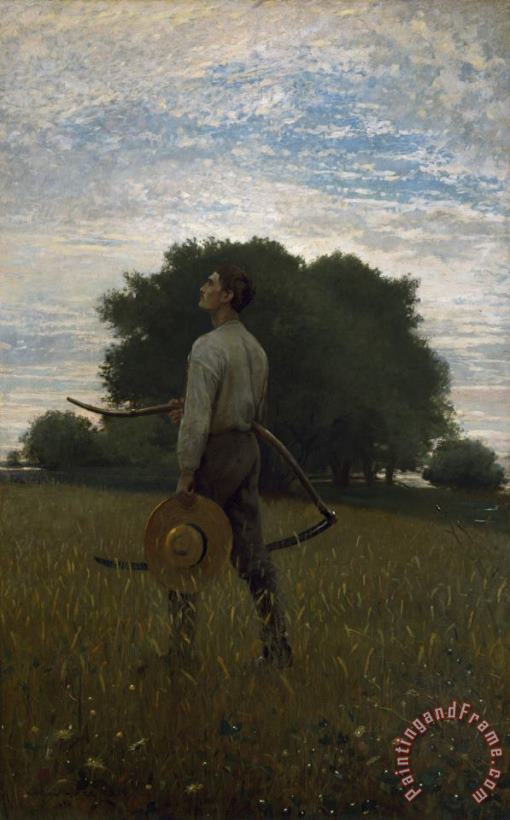 Winslow Homer Song of The Lark Art Painting