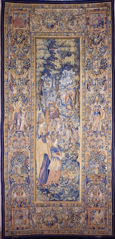 Tapestries with Stories of Amadis of Gaul painting - Workshop of Francois Spiering Tapestries with Stories of Amadis of Gaul Art Print