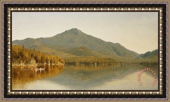 Albert Bierstadt Mount Whiteface From Lake Placid Framed Print