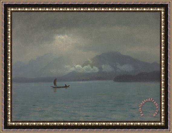 Albert Bierstadt Northwest Coast Framed Painting