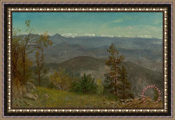 Albert Bierstadt Yosemite Valley, California Framed Print