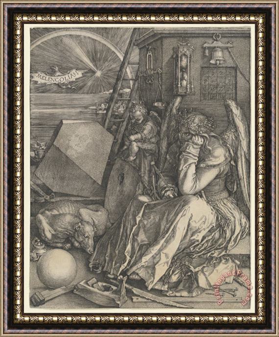 Albrecht Durer Melancholia I Framed Print