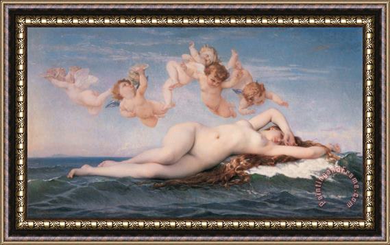 Alexandre Cabanel The Birth of Venus Framed Painting