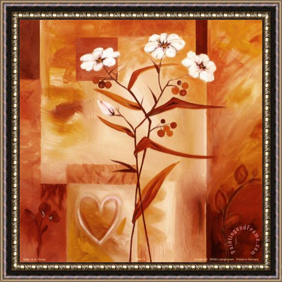 alfred gockel Mary S Bouquet I Framed Painting