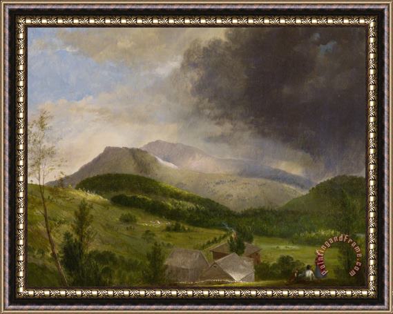Alvan Fisher Approaching Storm White Mountains Framed Print