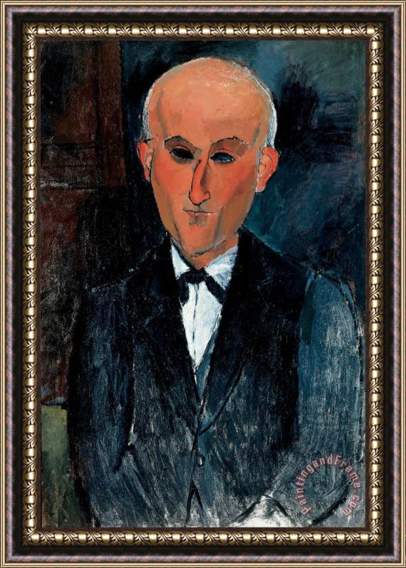 Amedeo Modigliani Max Jacob (1876 1944) Framed Painting