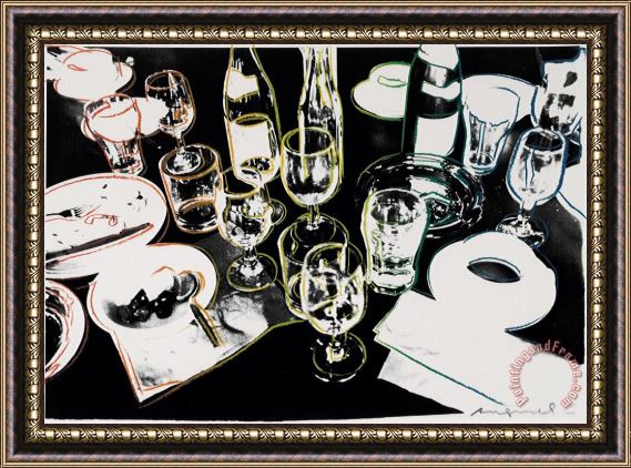 Andy Warhol After The Party 1979 Framed Painting