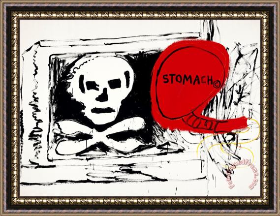 Andy Warhol & Jean-michel Basquiat Untitled Framed Print