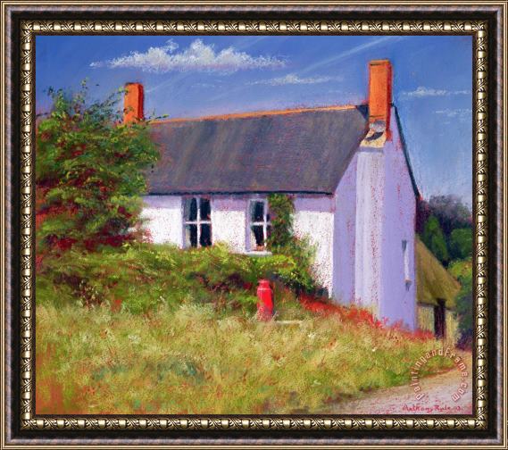 Anthony Rule The Red Milk Churn Framed Painting