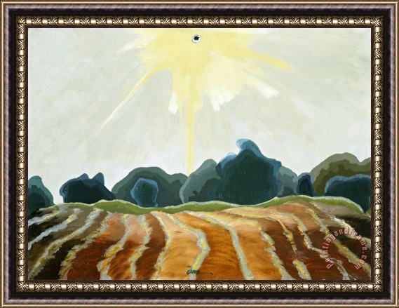 Arthur Garfield Dove Morning Sun Framed Painting