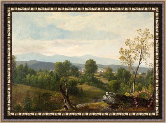 Asher Brown Durand A View of The Valley Framed Painting