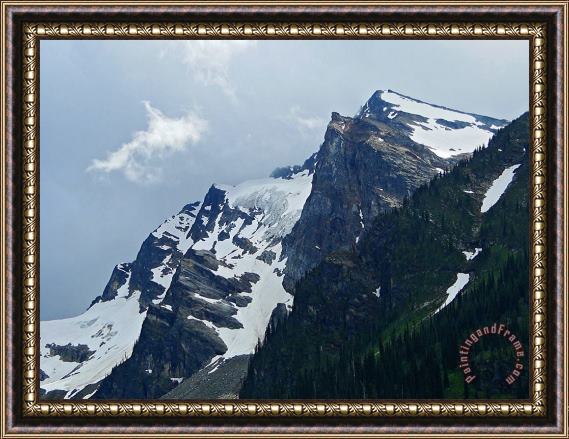Blair Wainman Majestic Rocky Mountains Framed Painting