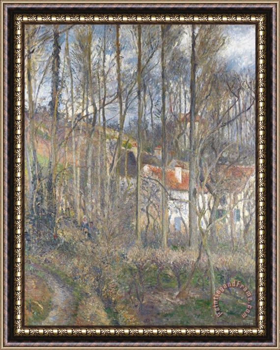 Camille Pissarro Pontoise The Cite Des Boeufs And The Hermitage Framed Print