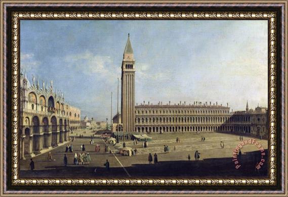 Canaletto Piazza San Marco Venice Framed Print
