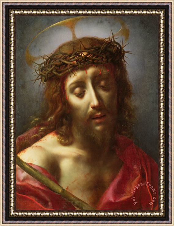 Carlo Dolci Christ As The Man Of Sorrows Framed Print