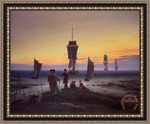 Caspar David Friedrich The Stages of Life Framed Painting