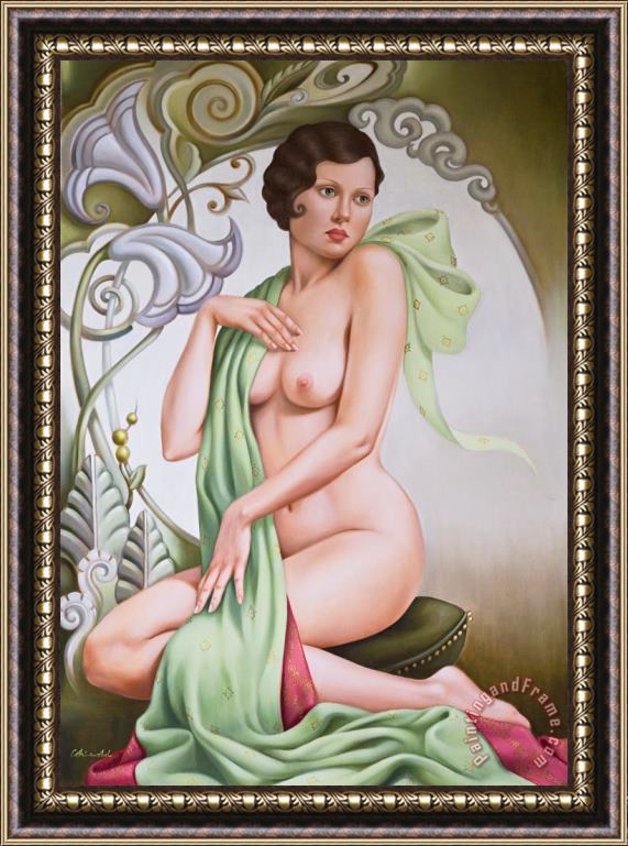Catherine Abel Petite Libullule Framed Painting