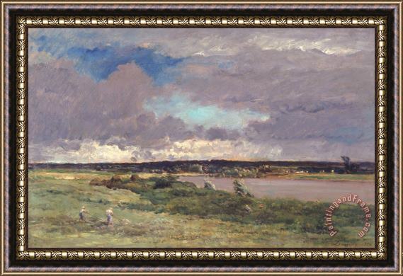 Charles Francois Daubigny The Coming Storm Framed Painting