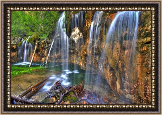 Collection 14 Lake Verde Falls Framed Painting