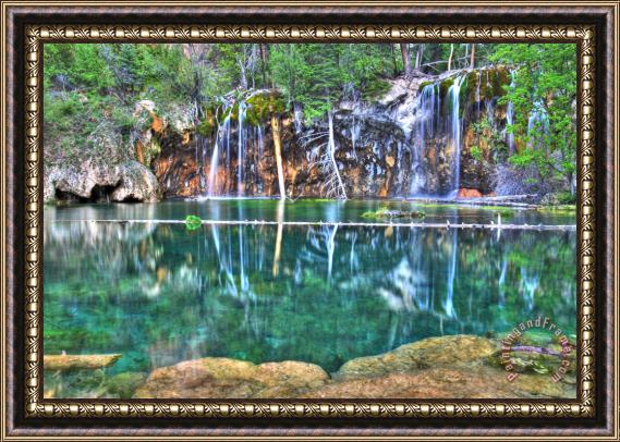 Collection 14 Lake Verde Framed Painting