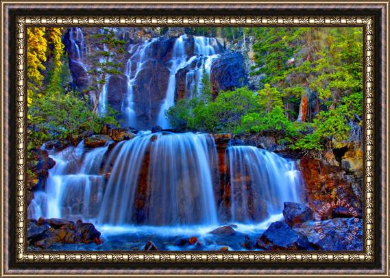 Collection 14 Paradise Falls Framed Painting