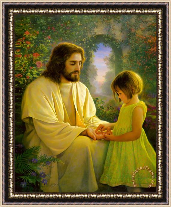 Collection 2 I Feel My Savior's Love Framed Painting