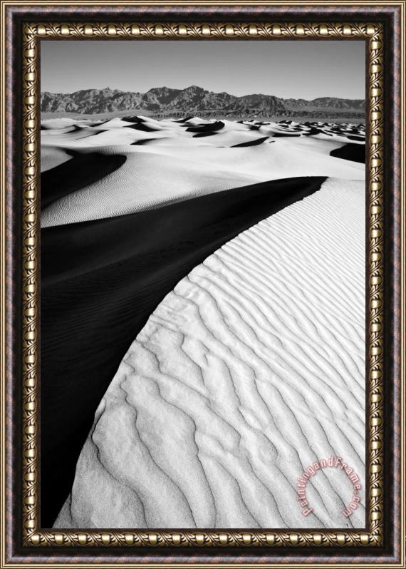 Collection 6 Death Valley Sand Dunes Framed Painting