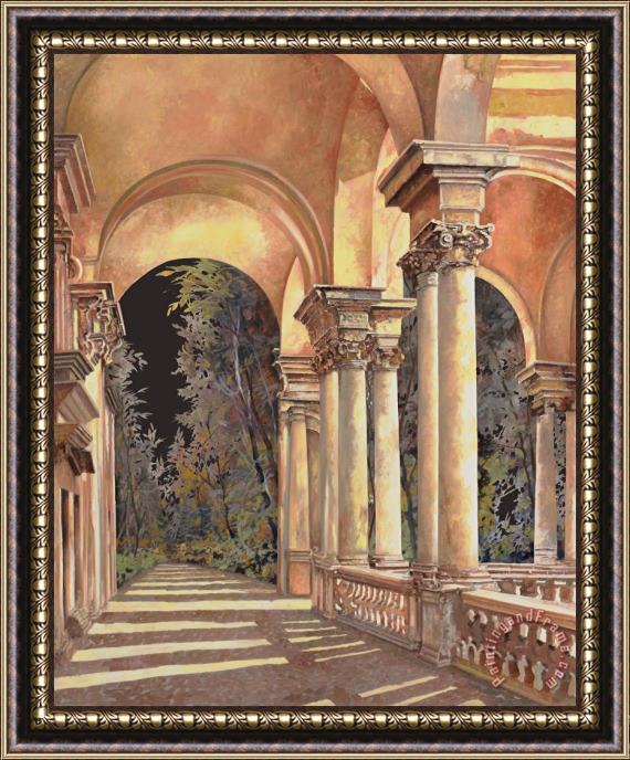 Collection 7 Arcate Di Notte Framed Painting