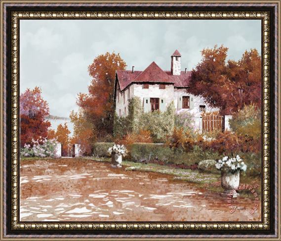 Collection 7 Il Palazzo In Autunno Framed Painting