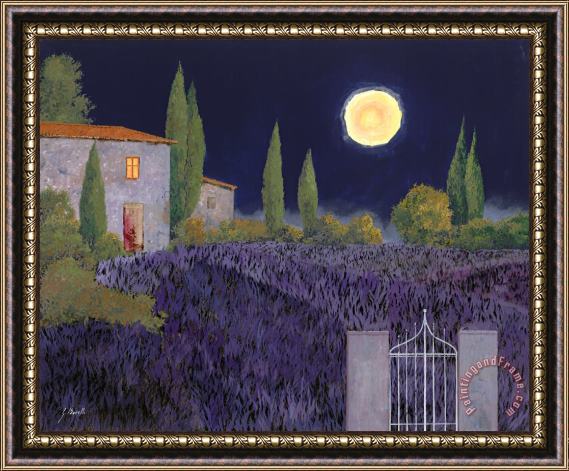 Collection 7 Lavanda Di Notte Framed Painting