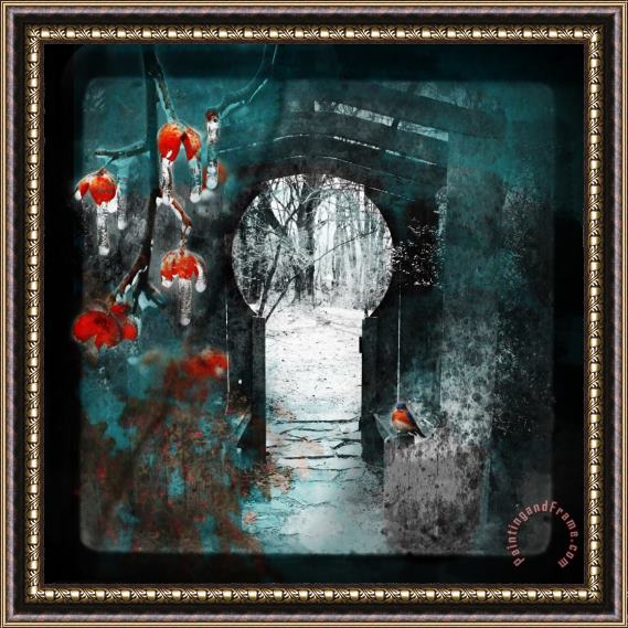 Collection 8 Doorway to spring Framed Print