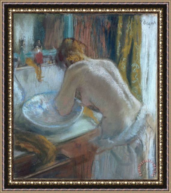 Collection Degas Toilette Framed Painting