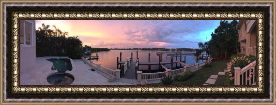 Collection Florida Back Framed Painting