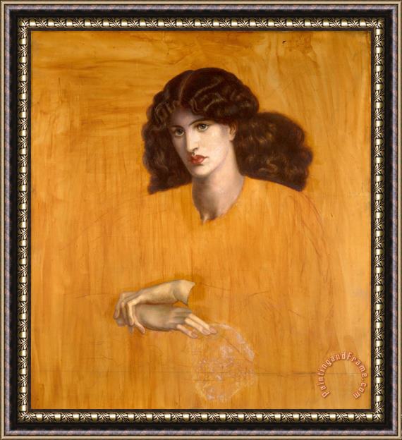 Dante Gabriel Rossetti La Donna Della Finestra (the Lady of Pity) Framed Painting