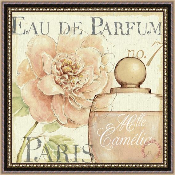 Daphne Brissonnet Fleurs And Parfum II Framed Print