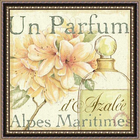 Daphne Brissonnet Fleurs And Parfum III Framed Painting