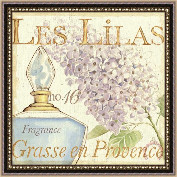 Daphne Brissonnet Fleurs And Parfum IV Framed Painting