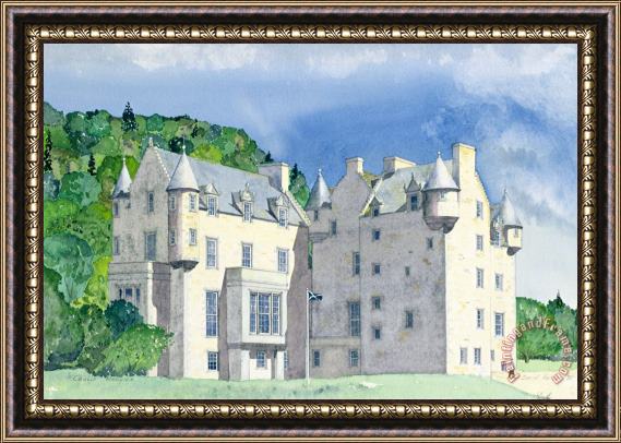 David Herbert Castle Menzies Framed Print