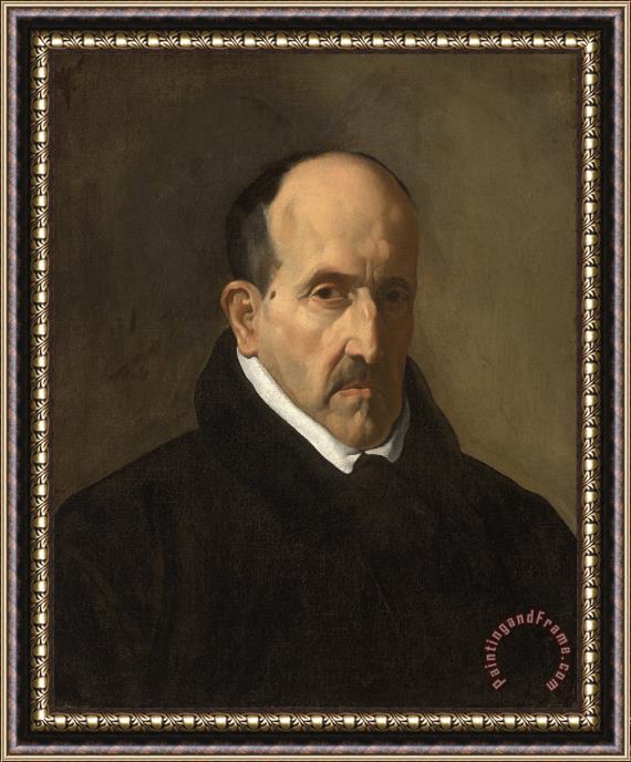 Diego Velazquez Luis De Gongora Y Argote Framed Painting