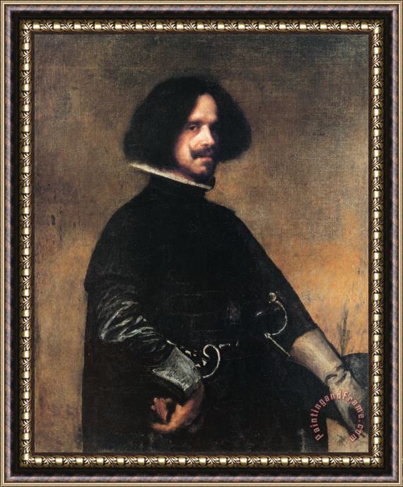 Diego Velazquez Self Portrait 2 Framed Painting