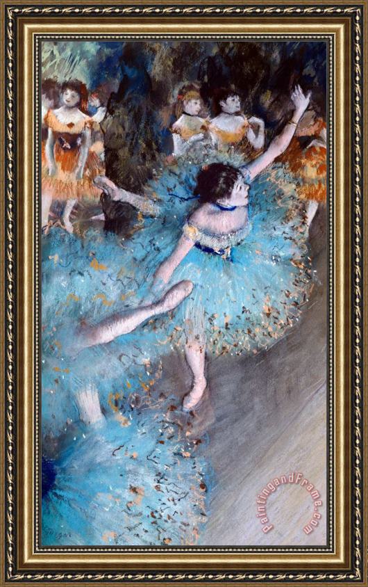 Edgar Degas Ballerina On Pointe Framed Print For Sale 