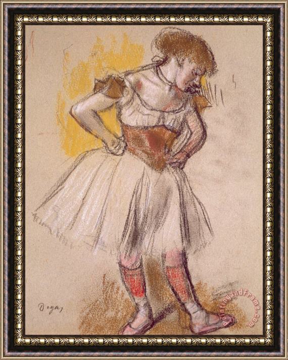 Edgar Degas Dancer Framed Print