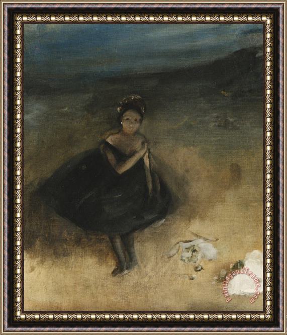 Edgar Degas Dancer with a Bouquet Framed Painting