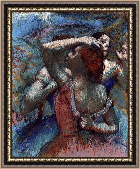 Edgar Degas Dancers Framed Painting