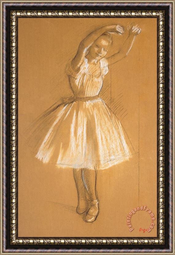 Edgar Degas Little Dancer Framed Painting