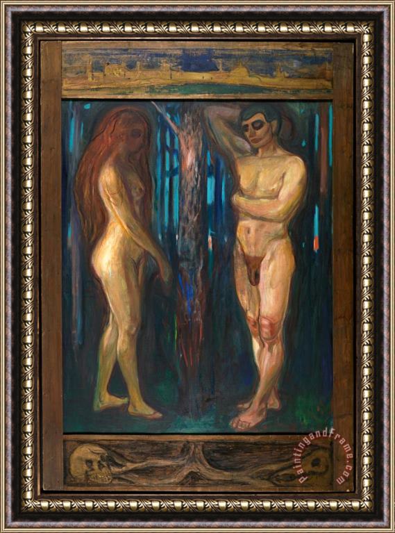 Edvard Munch Metabolism Framed Print