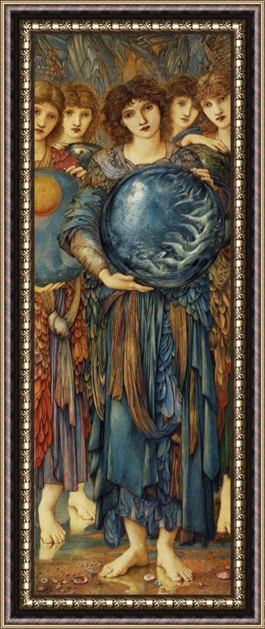Edward Burne Jones The Days of Creation The Fifth Day Framed Painting