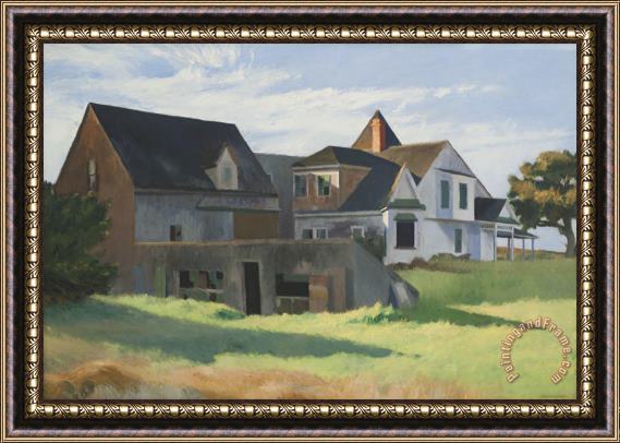 Edward Hopper Cape Cod Afternoon Framed Painting