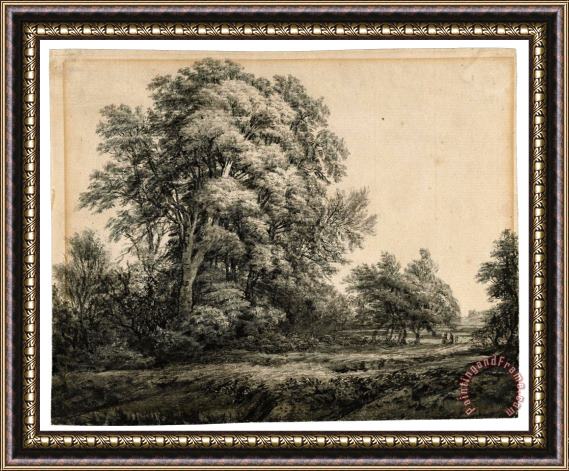 Edward Lear Forest Landscape 2 Framed Print